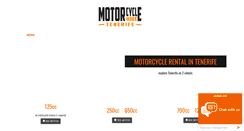 Desktop Screenshot of motorcyclehire-tenerife.com